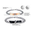 Stainless steel lover bracelets bangle